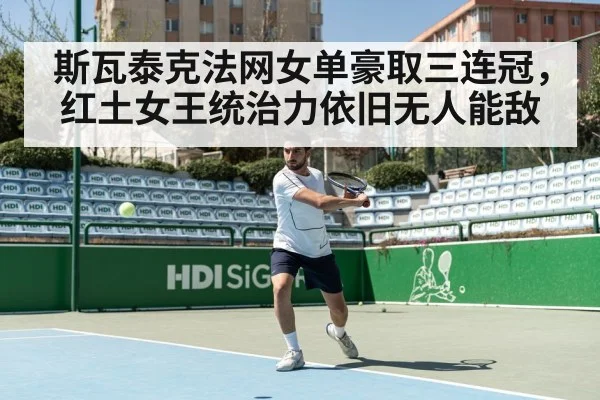 斯瓦泰克法网女单豪取三连冠，红土女王统治力依旧无人能敌